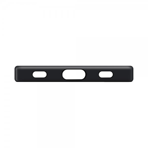 Xqisit Samsung Galaxy S23 FE Deksel Silicone Case Svart