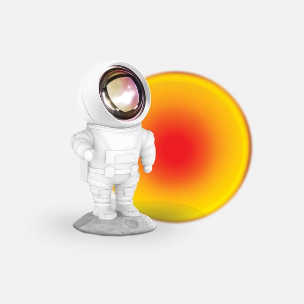 Mobility on Board Projektor Astroliglight oransje solnedgang