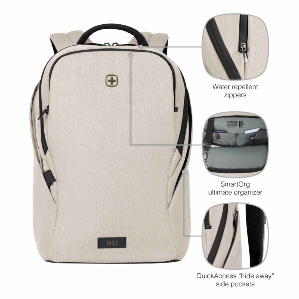 Wenger MX Light 16" Dataryggsekk Sand