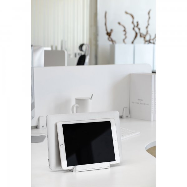desire2 Dobbel Bordsstativ for Tablet Mac/Ultrabooks Justerbar Aluminium