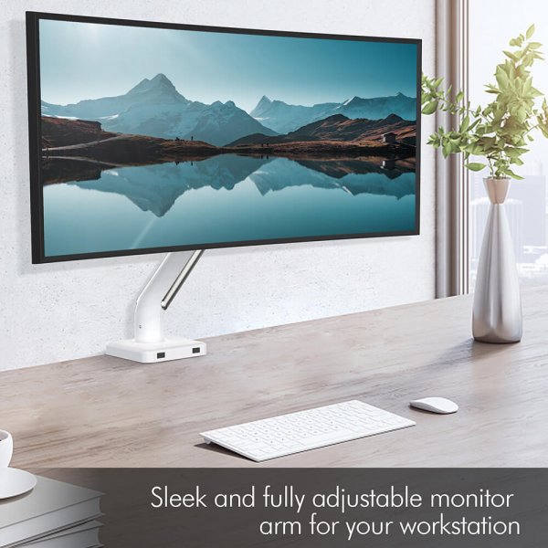 desire2 Monitor Arm Aluminium