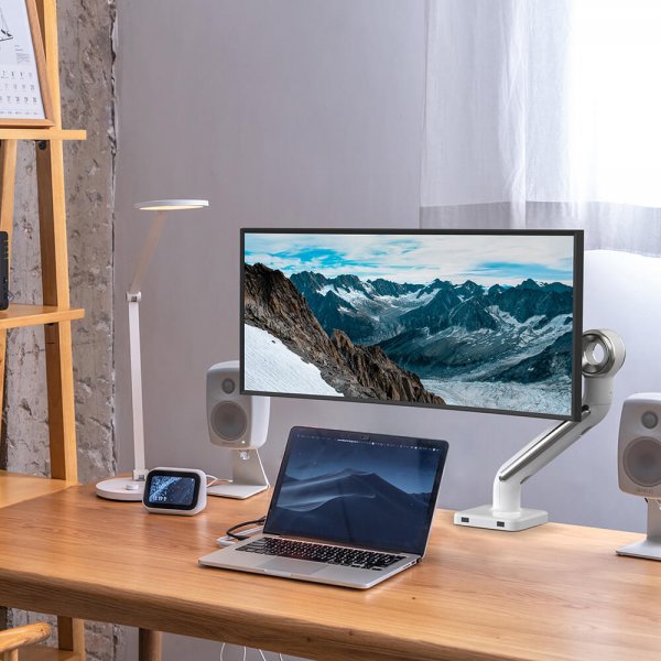 desire2 Monitor Arm Aluminium