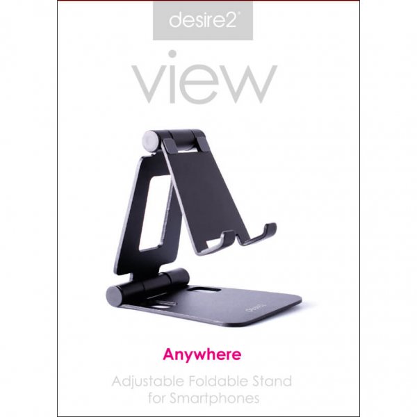 desire2 Vippbar Telefonholder Aluminium