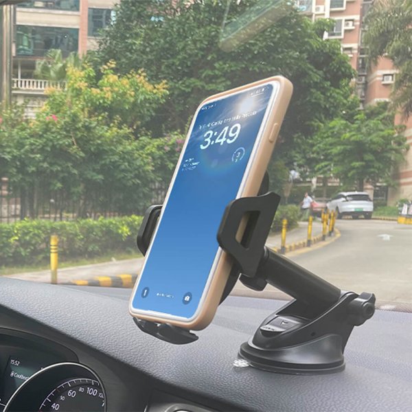 desire2 Telefonholder med sugekoppfeste Uttrekkbar arm