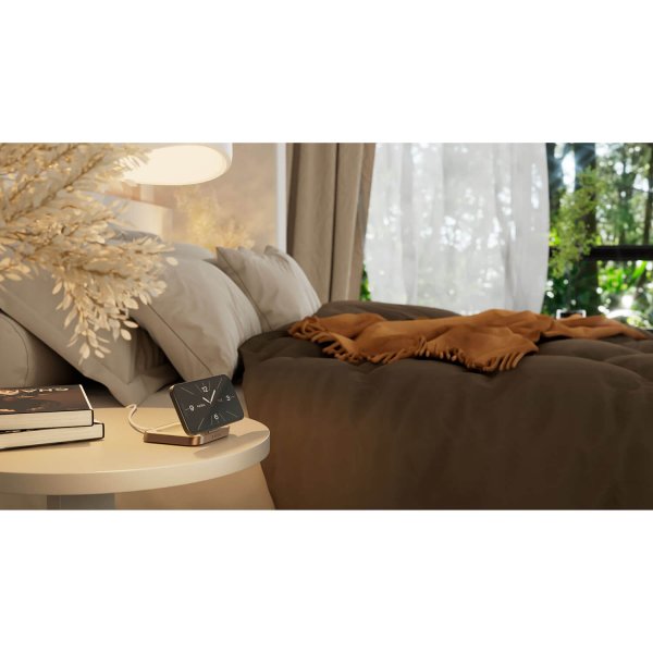 Zens Trådløs lader Magnetic Nightstand Charger MagSafe Copper