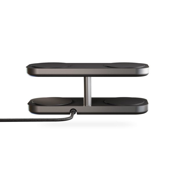 Zens Trådløs lader Quattro Pro 4 Qi2 MagSafe Svart