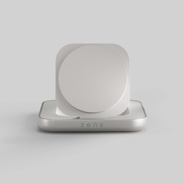 Zens Trådløs lader Magnetic Nightstand Charger Qi2 15W Hvit