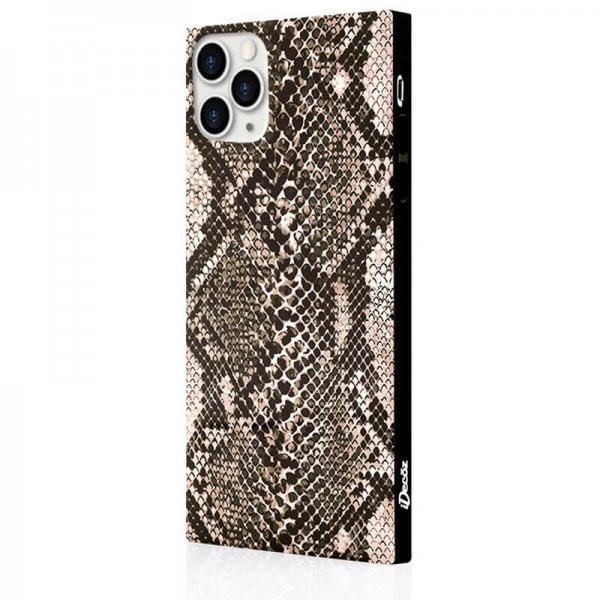 iDecoz iPhone 11 Pro Deksel Square Case Python
