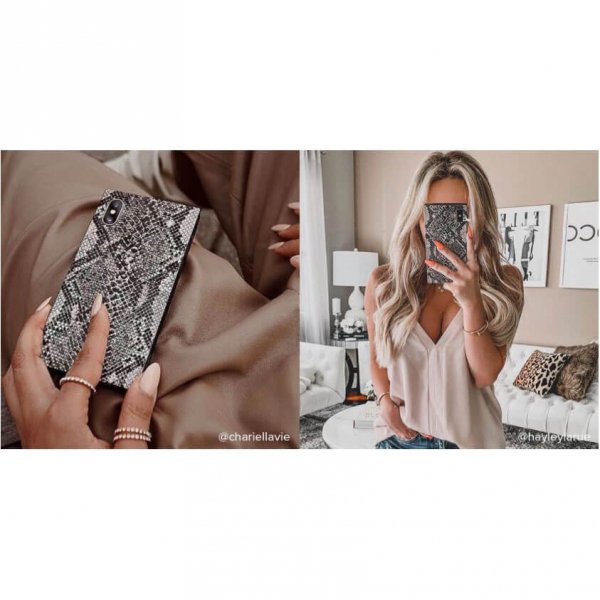 iDecoz iPhone 11 Deksel Square Case Python
