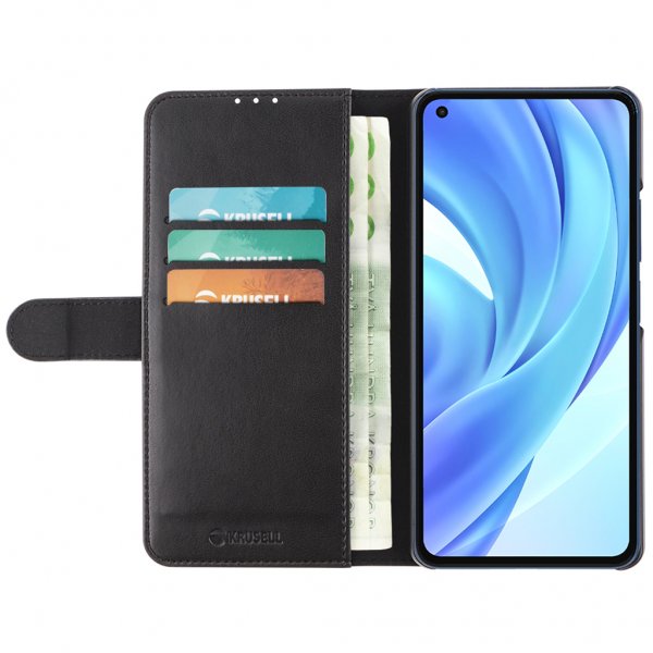 Krusell Xiaomi Mi 11 Lite Etui PhoneWallet Svart
