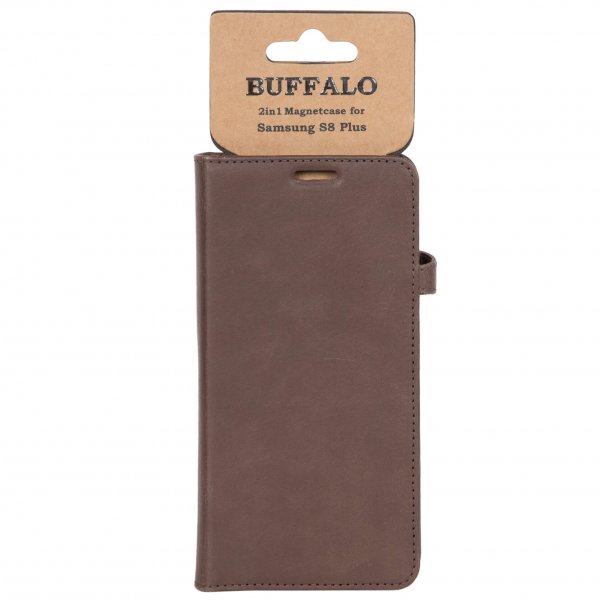 Buffalo Samsung Galaxy S8 Plus Etui 2in1 Magnet Case Brun