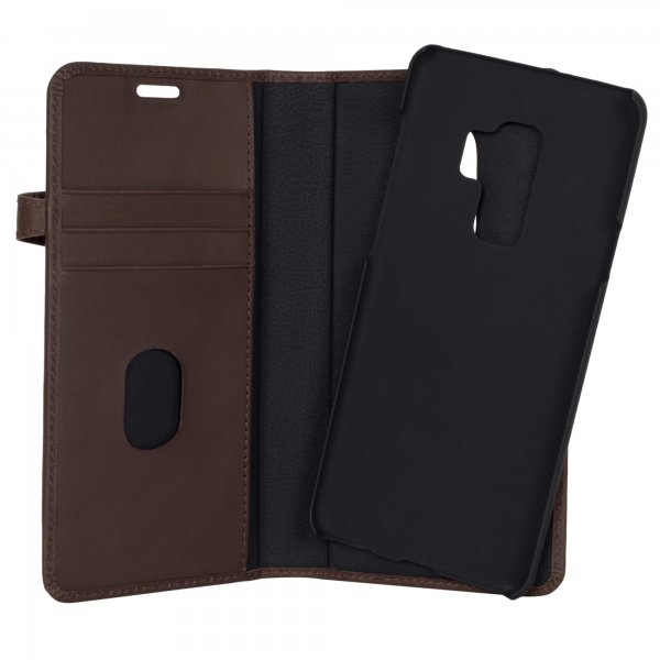 Buffalo Samsung Galaxy S9 Plus Etui 2in1 Magnet Case Brun