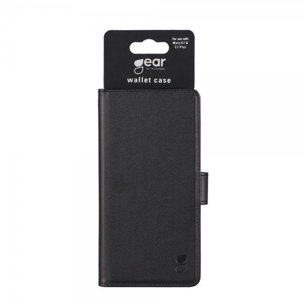 Gear Motorola Moto G7/Moto G7 Plus Etui 3 Kortlomme Svart