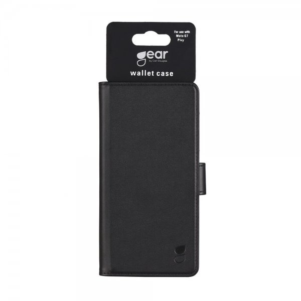 Gear Motorola Moto G7 Play Etui 3 Kortlomme Svart