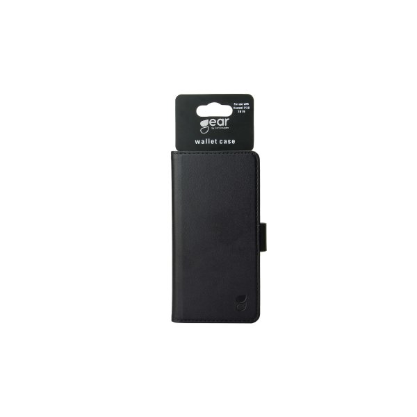 Gear Huawei P30 Etui 3 Kortlomme Svart