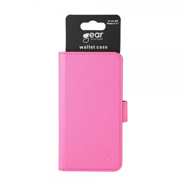 Gear iPhone Xr Etui 3 Kortlomme Rosa