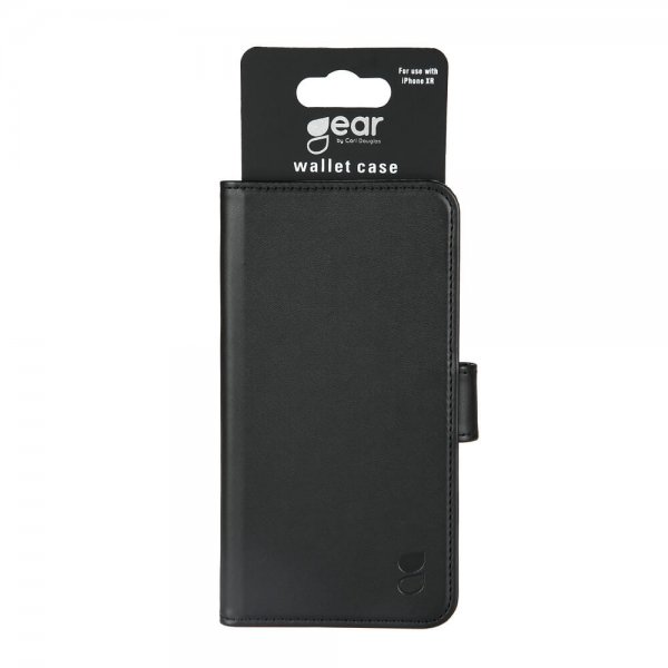Gear iPhone Xr Etui 3 Kortlomme Svart
