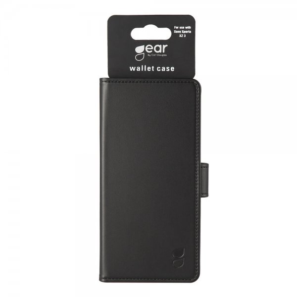 Gear Sony Xperia XZ3 Etui 3 Kortlomme Svart