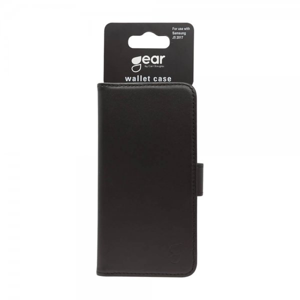 Gear Samsung Galaxy J5 2017 Etui 3 Kortlomme Svart