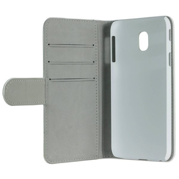 Gear Samsung Galaxy J3 2017 Etui 3 Kortlomme Hvit
