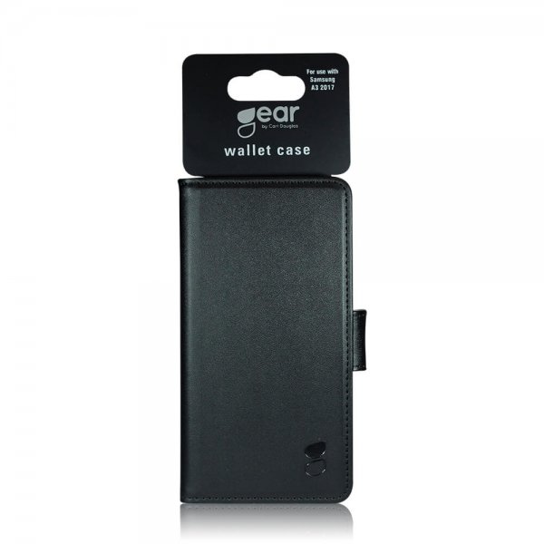 Gear Samsung Galaxy A3 2017 Etui 3 Kortlomme Svart