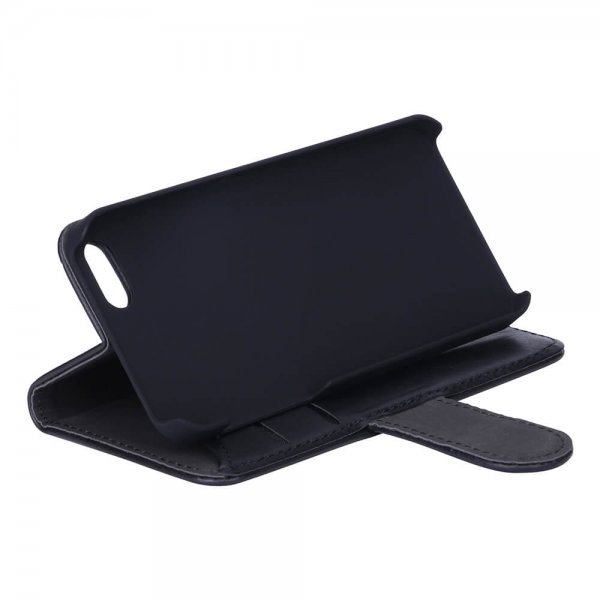 Gear iPhone 5/5S/SE 2016 Etui med To Kortlommer Svart