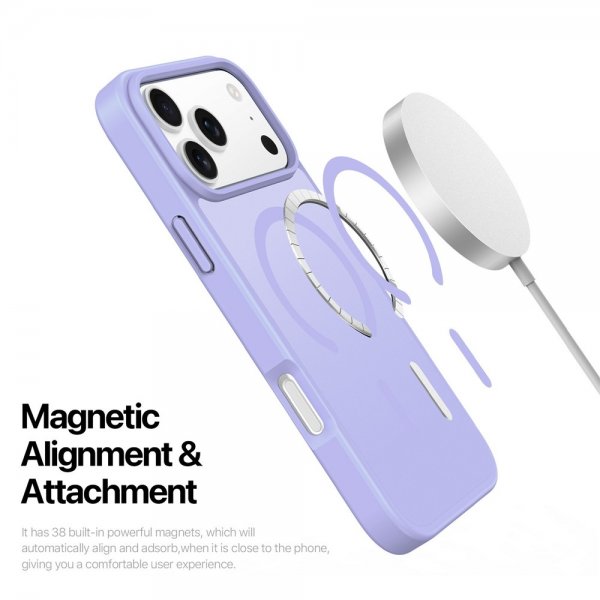 Dux Ducis iPhone 17 Pro Max Deksel Yind Series MagSafe Lilla