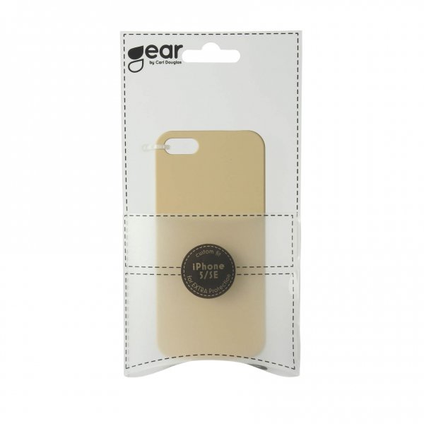 Gear iPhone 5/5S/SE 2016 Deksel Hardplast Beige