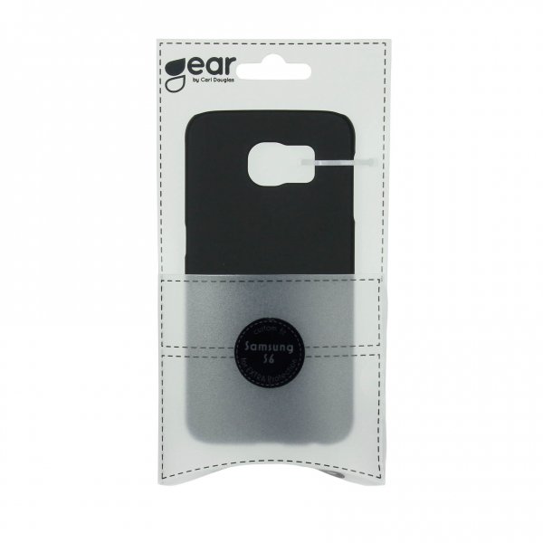Gear Samsung Galaxy S6 Deksel Hardplast Svart