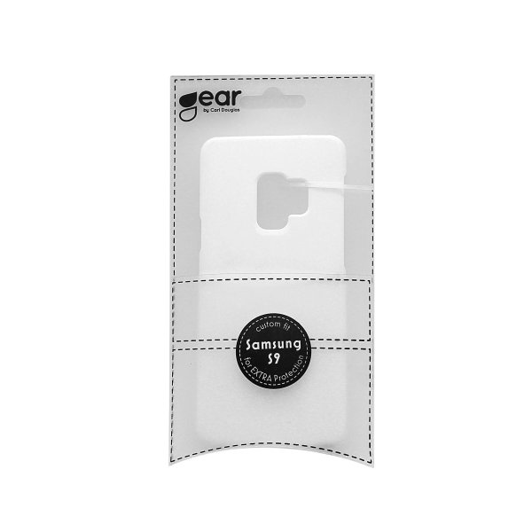 Gear Samsung Galaxy S9 Deksel Hardplast Hvit