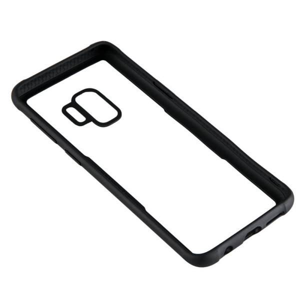 Gear Samsung Galaxy S9 Deksel Herdet glass Klar Svart