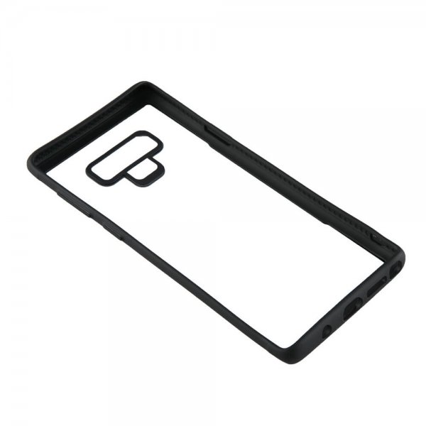 Gear Samsung Galaxy Note 9 Deksel Herdet glass Klar Svart