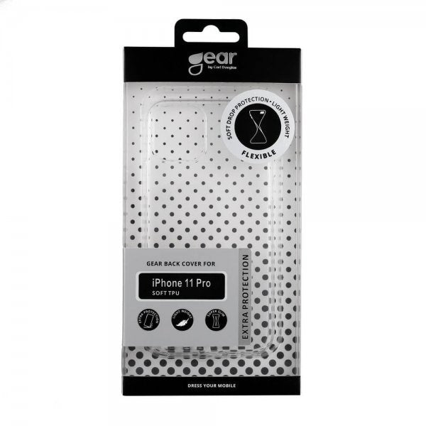 Gear iPhone 11 Pro Deksel TPU Transparent