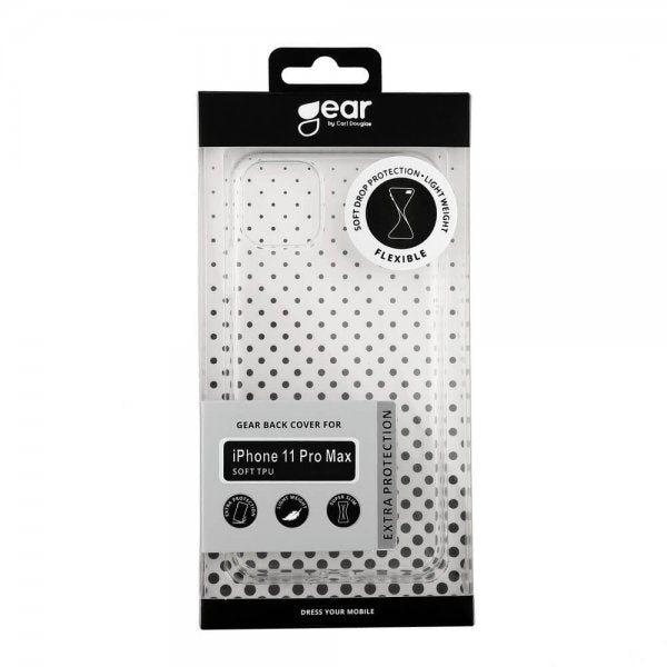 Gear iPhone 11 Pro Max Deksel TPU Transparent
