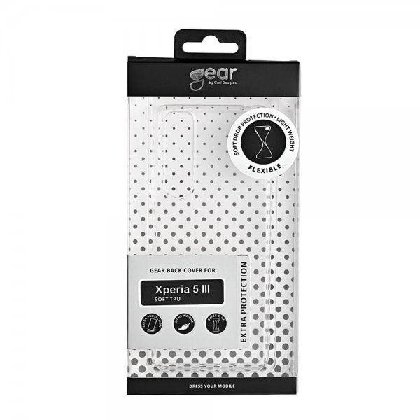 Gear Sony Xperia 5 III Deksel Transparent TPU Klar