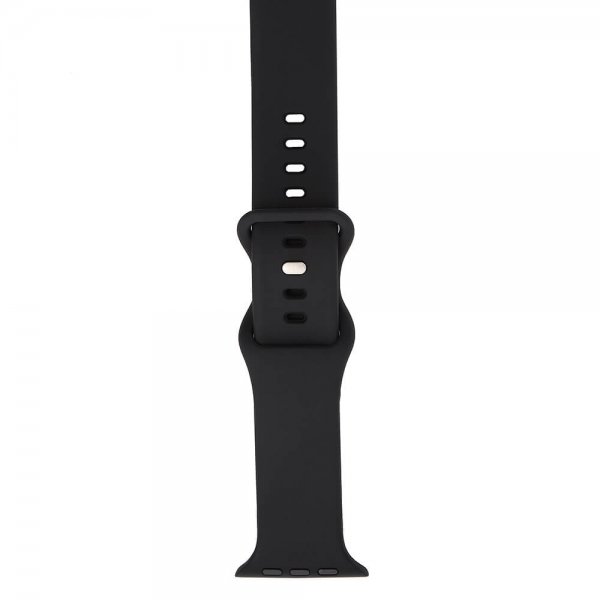 Gear Watch 42mm/Watch 44mm/Watch 45mm/Watch Ultra Armbånd Silikon Svart