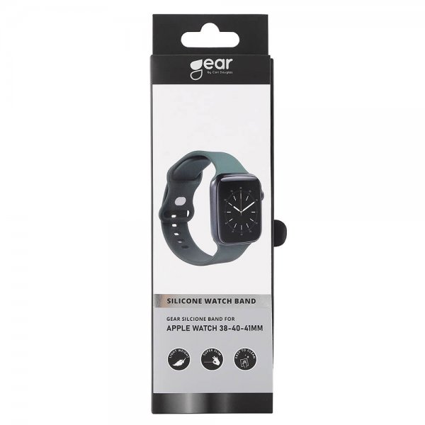 Gear Watch 38mm/Watch 40mm/Watch 41mm Armbånd Silikon Olivgrön