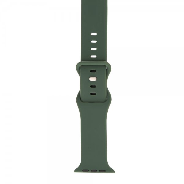 Gear Watch 42mm/Watch 44mm/Watch 45mm/Watch Ultra Armbånd Silikon Olivgrön