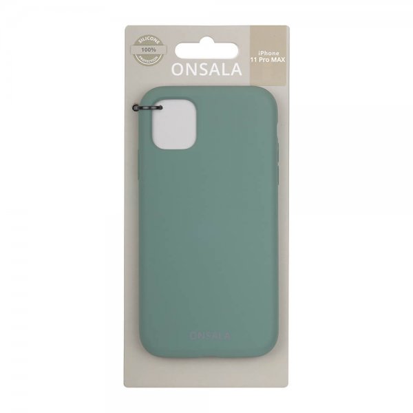 Onsala iPhone 11 Pro Max Deksel Silikon Pine Green