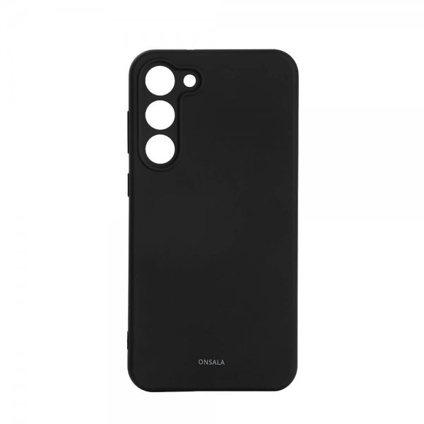Onsala Samsung Galaxy S23 Plus Deksel Silikon Svart