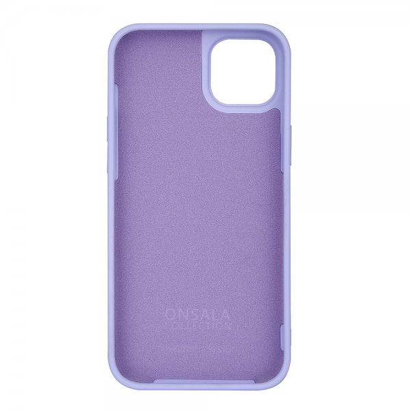 Onsala iPhone 14 Plus Deksel Silikon Lilla