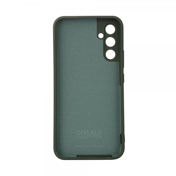 Onsala Samsung Galaxy A34 5G Deksel Silikon Dark Green