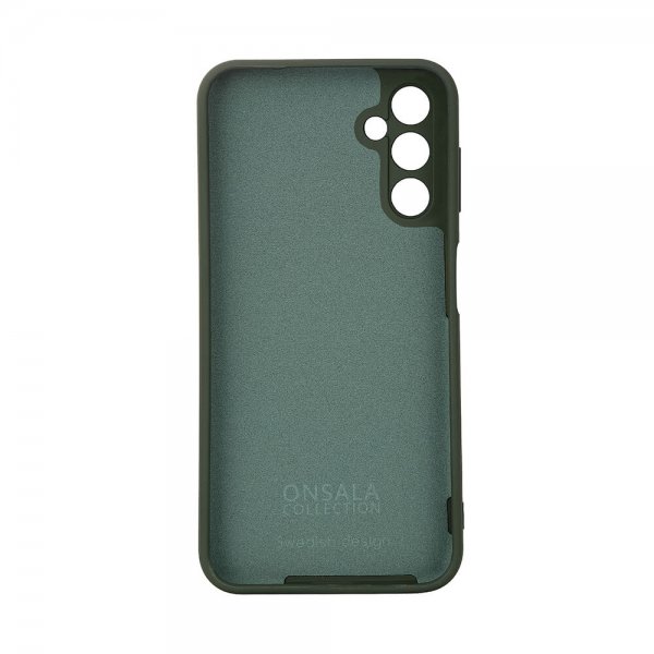 Onsala Samsung Galaxy A14 Deksel Silikon Dark Green