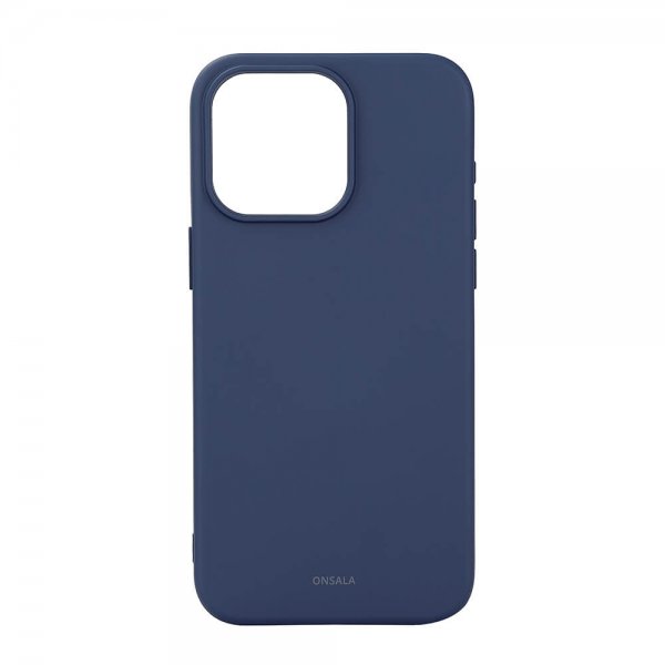 Onsala iPhone 15 Pro Max Deksel Silicone Touch MagSeries Mørkeblå