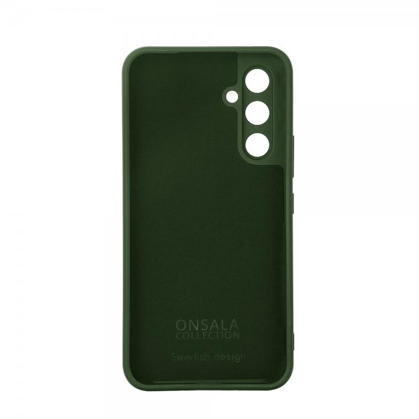 Onsala Samsung Galaxy A55 Deksel Silicone Touch Olive Green