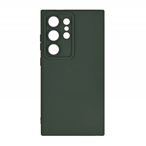 Onsala Samsung Galaxy S24 Ultra Deksel Silicone Touch Olive Green