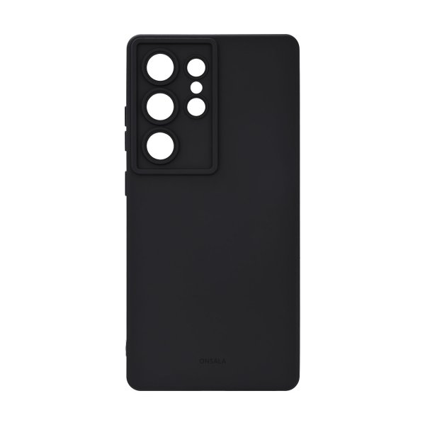 Onsala Samsung Galaxy S25 Ultra Deksel Silicone Touch Svart