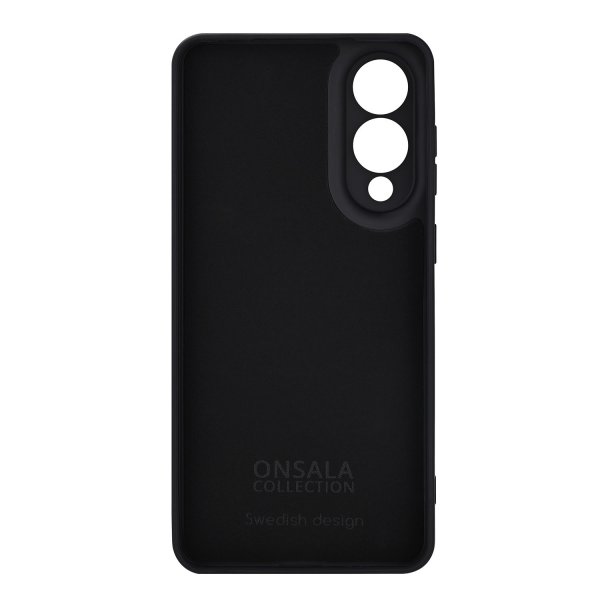 Onsala Samsung Galaxy S25 Edge Deksel Silicone Touch Svart