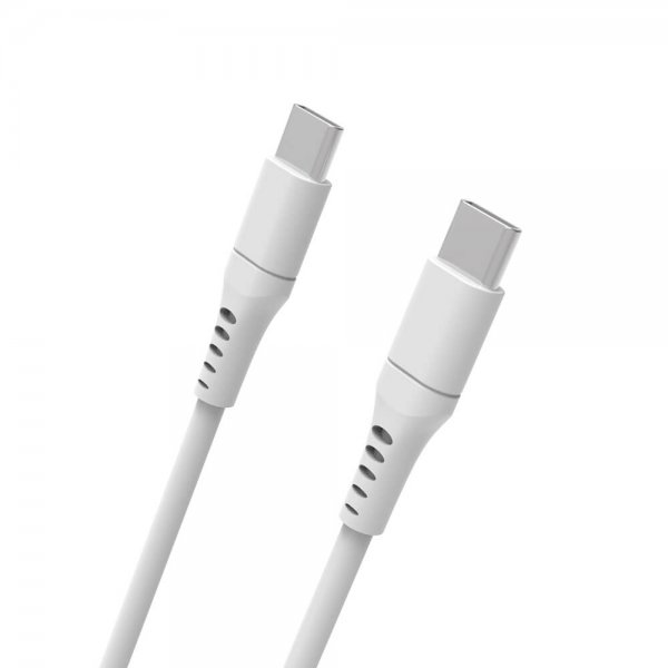 Gear Ladekabel USB-C til USB-C 3m Hvit