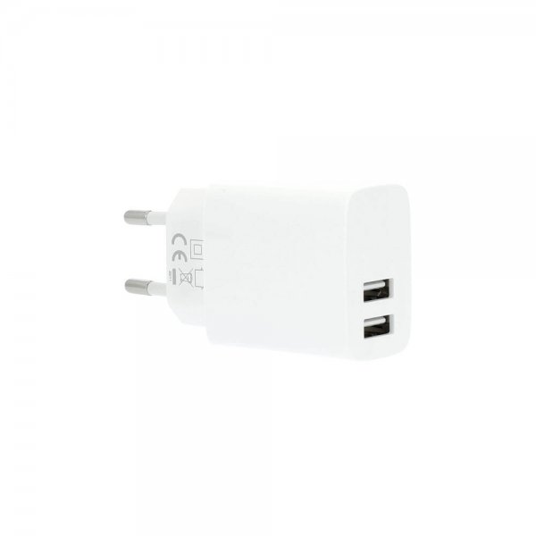 Gear Lader 2xUSB-A 3.4A Hvit